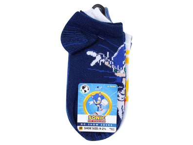 6 Pares de Medias Sonic y 2 de Bonus Niño